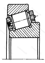 Модификация подшипника 10079/1800М1 размер 1800x2300x257