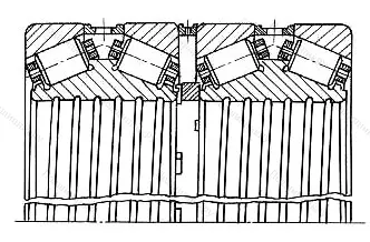 Подшипник 549349 размер 460x760x520