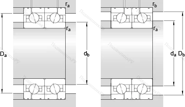 Подшипник 7017 CE/P 4AL 1