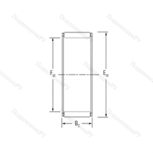 Подшипник игольчатый радиальный K 24X 28X 10H от производителя  KOYO