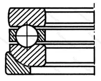 Модификация подшипника 18226 размер 130x190x53 ГОСТ 520-89