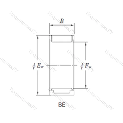 Подшипник игольчатый радиальный BE 253216ASY 1B 2 от производителя  KOYO