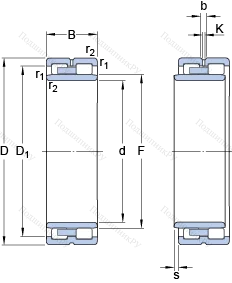 Подшипник NNU 4952 B/SPW 33