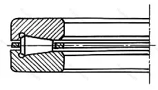 Модификация подшипника 6-19760ХУ размер 300x670x170