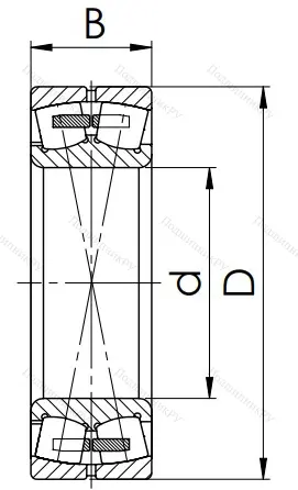 Сферический роликовый подшипник 3617 Н (22317 MBW 33) в Петрозаводске