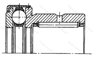 Модификация подшипника 5-564701К1 размер 15x24x28 от производителя  ГПЗ-3