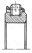 Модификация подшипника 502208КМ размер 40x70x18