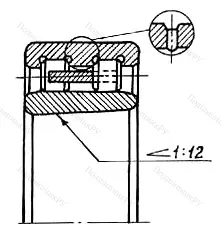 Подшипник  4162938 (NNU 4938K) 