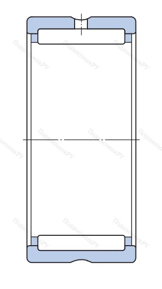 Игольчатый подшипник NK 14/16