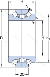 Подшипник BTW 150 CM/SP