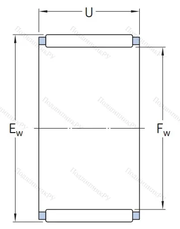 Подшипник K 20x24x13 в Петрозаводске