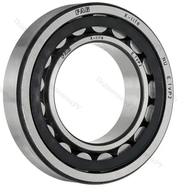 Роликовый цилиндрический подшипник NU 2312 E XL TVP 2