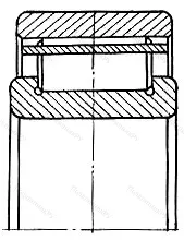 Модификация подшипника 954712К1 размер 60x120x58