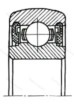 Подшипник  1580209 размер 45x85x21