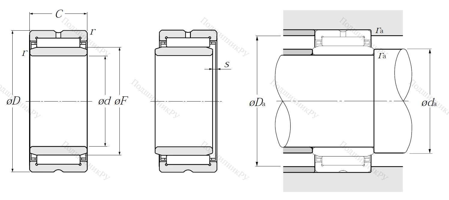 Игольчатый подшипник