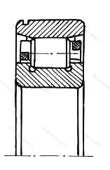 Модификация подшипника 322220К3М размер 100x180x34