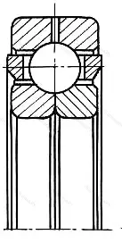 Модификация подшипника 276304АК размер 20x52x15