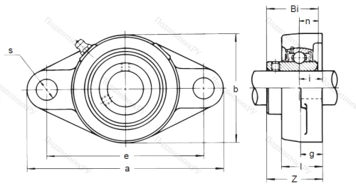 Подшипниковый узел UCFL 207 в Петрозаводске