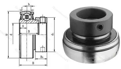 Корпусный подшипник SA 212 в Петрозаводске