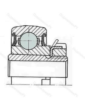 Шариковый однорядный подшипник 1680204 в Петрозаводске