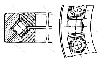 Подшипник  76692/560 размер 560x750x85 от производителя  EPK
