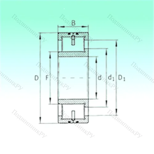 Подшипник роликовый радиальный LSL 192340