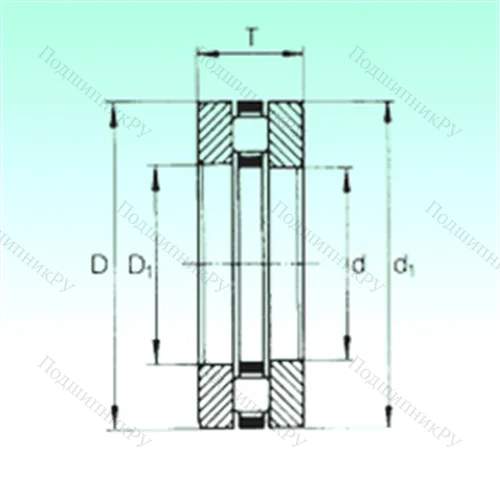 Подшипник роликовый упорный 81222TN