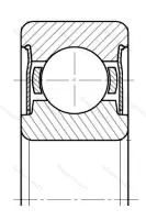 Подшипник  6204-ZZ (80204) размер 20x47x14