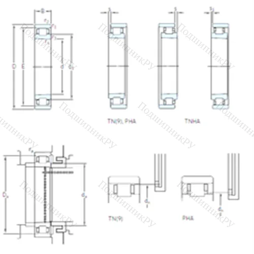 Подшипник роликовый радиальный