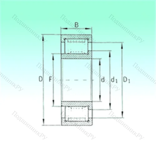Подшипник роликовый радиальный ZSL 192307