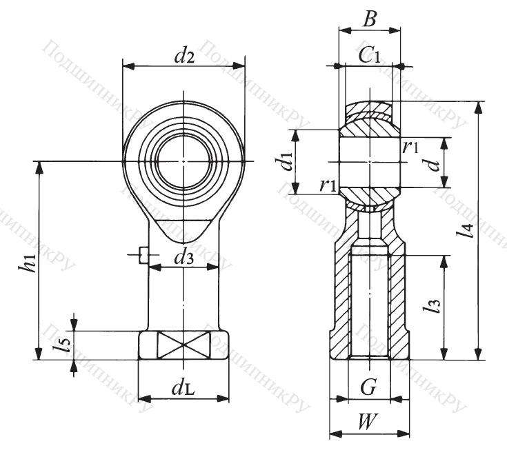 Шарнирная головка PHS 14 LA