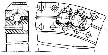 Модификация подшипника 3687/1788 