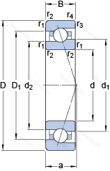 Подшипник 7009 CE/HCP 4BVG 275