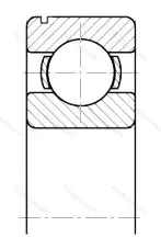 Модификация подшипника 50307 размер 35x80x21 ГПЗ-4