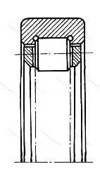 Модификация подшипника 6-292212Л2 размер 73,5x110x22
