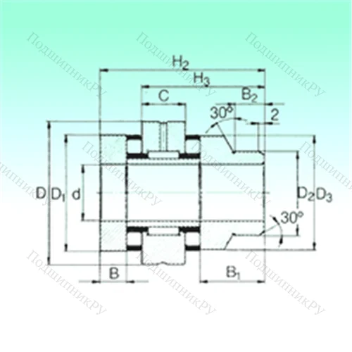 Подшипник комбинированный ZARN 4090 L TN