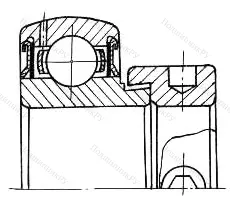 Подшипник  780204 размер 20x47x43,7