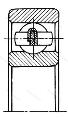 Модификация подшипника 5-340702П размер 15x35x6/7