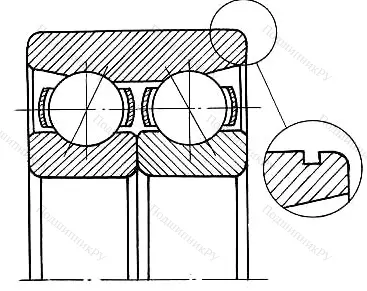 Модификация подшипника 6-156704 