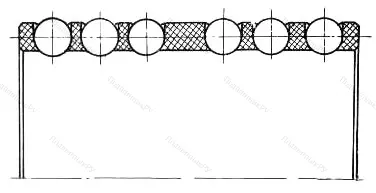 Модификация подшипника 4-110907Е 