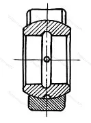 Подшипник  2ШСЛ60 размер 60x110x34/60