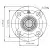 Подшипниковый узел UCFC 212 - Вал: 60 мм