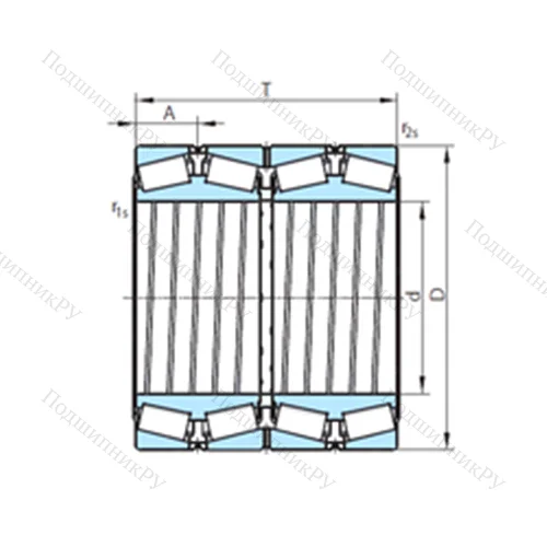 Подшипник роликовый радиально-упорный PSL 612-313
