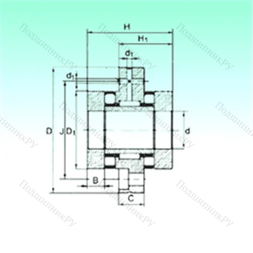 Подшипник комбинированный ZARF 2068 TN