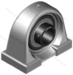 Высокотемпературный подшипниковый узел UCPA 202 BHTS ZZ 280° BECO