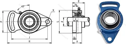 Подшипниковый узел UCFA 212 в Петрозаводске