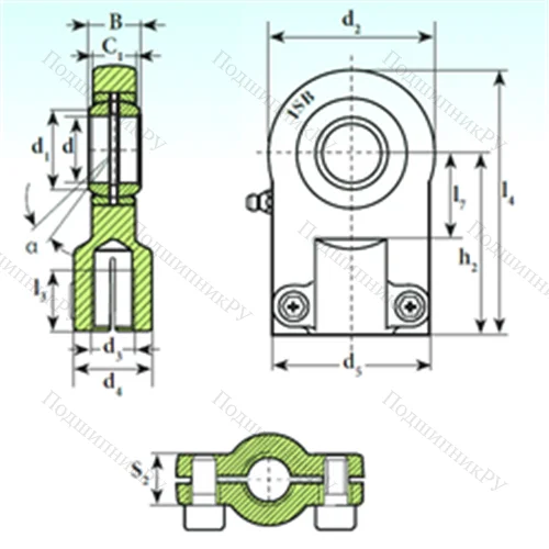 Подшипник скольжения сферический TAPR 706 DO