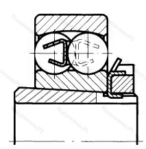 Модификация подшипника 2В0-11212К размер 60x120x23/40