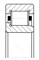Модификация подшипника 42610М размер 50x110x40