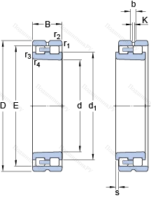 Подшипник NN 3076 K/SPW 33